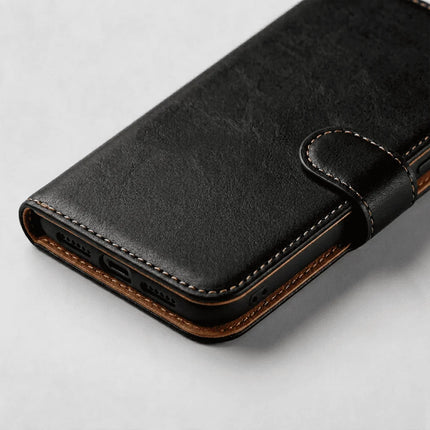 Google Pixel 7 Pro Book Flip Case Leather Wallet