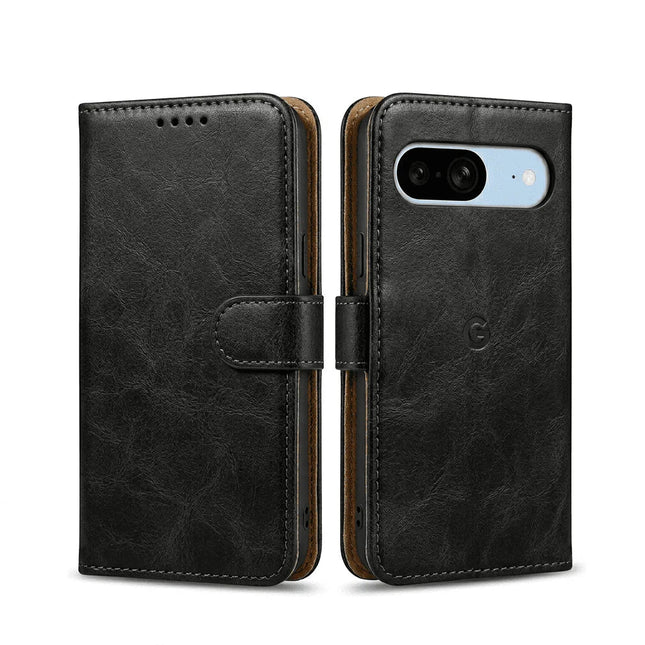 Google Pixel 8a Book Flip Leather Wallet Case
