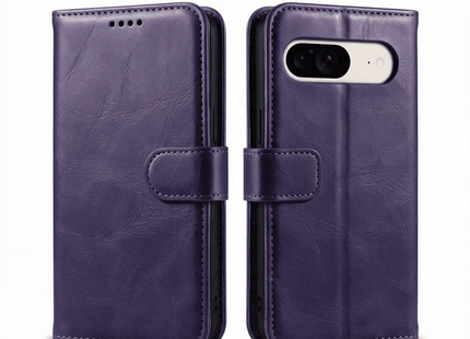 Google Pixel 11 / 10 / 10 Pro Book Flip Case Leather Wallet with Magnetic Closure