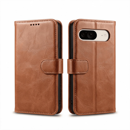 Google Pixel 10 Pro XL Book Flip Case Leather Wallet