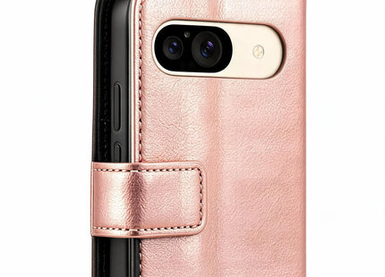 Google Pixel 7 Book Flip Case Leather Wallet with Magnetic Closure