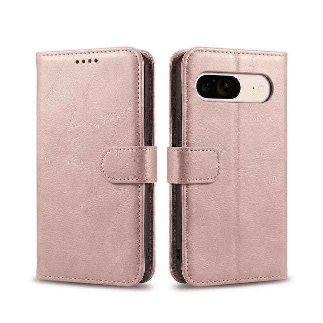 Google Pixel 7a Book Flip Case Leather Wallet