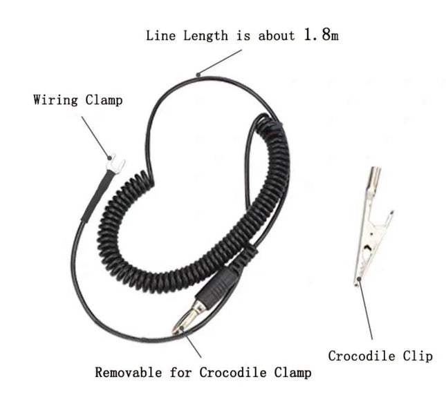 Ground Clamp Wire for TS100 / SQ-001