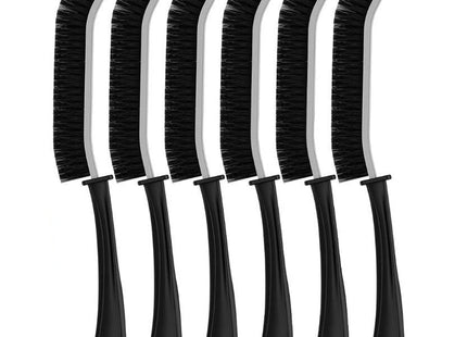 Crevice Cleaning Brush Set Hard Bristle for Grout Kitchen Bathroom 6pcs FOOGWEE