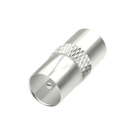 Hama TV Aerial Antenna Adapter, Coax Plug to Coax Plug