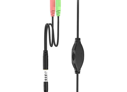 Hama HS-P150 PC Office Stereo Headset with 3.5mm Jack Adapter