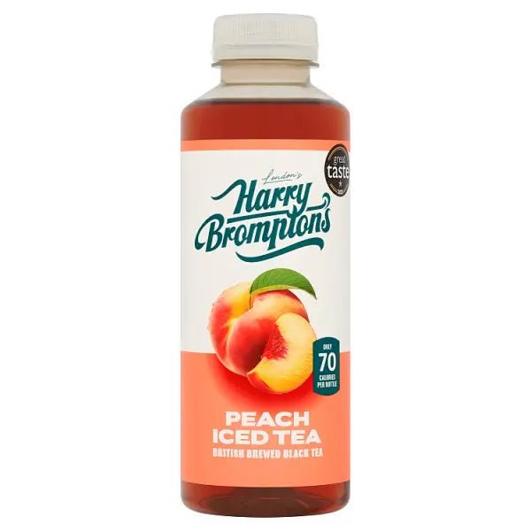 Harry Brompton's London's Peach Iced Tea 500ml (Case of 12)