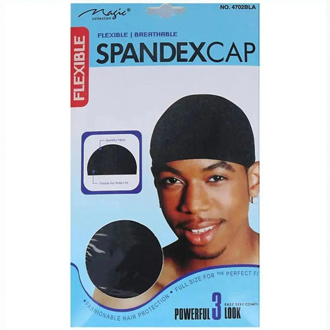 Hat Magic Spandex Black Hair Protector
