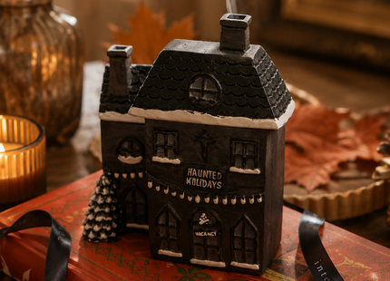 Haunted Holiday House Incense Cone Burner