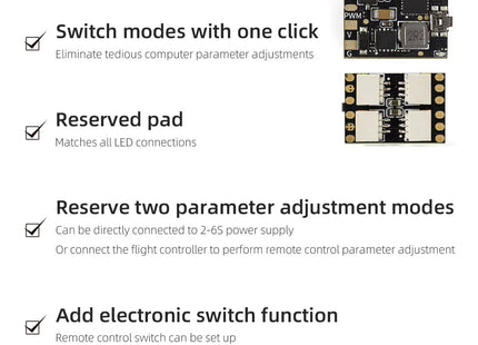 HGLRC LED MINI Controller