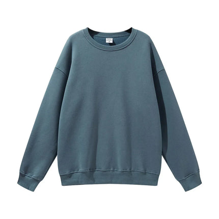 High Quality Crewneck Sweatshirt - Unisex Heavyweight Cotton for Autumn Style
