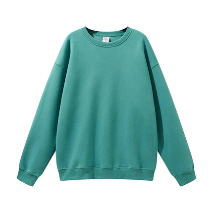 High Quality Crewneck Sweatshirt - Unisex Heavyweight Cotton for Autumn Style