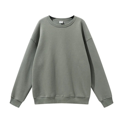 High Quality Crewneck Sweatshirt - Unisex Heavyweight Cotton for Autumn Style