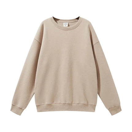 High Quality Crewneck Sweatshirt - Unisex Heavyweight Cotton for Autumn Style