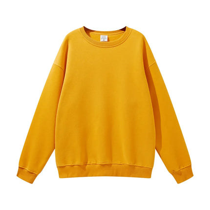 High Quality Crewneck Sweatshirt - Unisex Heavyweight Cotton for Autumn Style