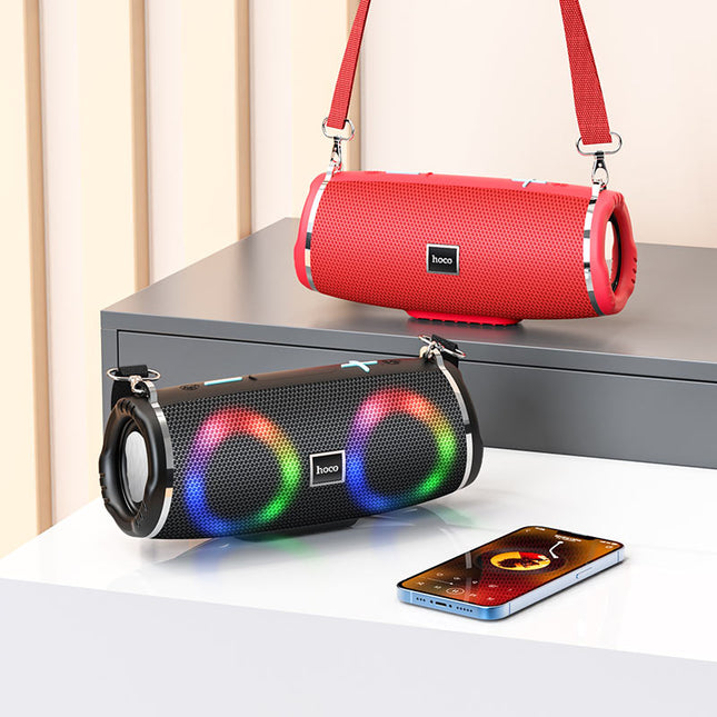 HOCO HC12 Bluetooth Speaker with Colorful Lights