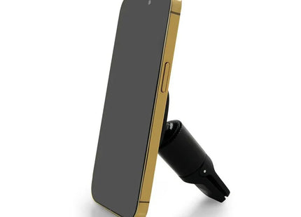 Magnetic Air-Vent Phone Mount – 360° Rotating Car Vent Holder