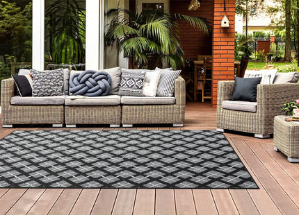 Indoor Outdoor Area Rug 80x150cm Easy Clean Floor Carpet HomeArt Garden Patio