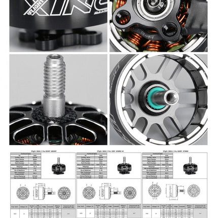 iFlight XING-E Pro 2207 Brushless Motor 2-6S (1800Kv, 2450Kv)