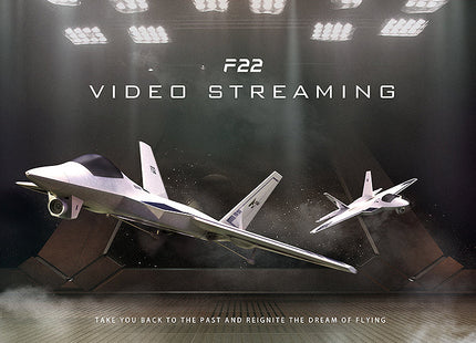 Hubsan F22 FPV Jet w/ GPS, Return Home, 720p Camera