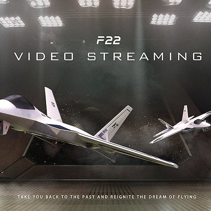 Hubsan F22 FPV Jet w/ GPS, Return Home, 720p Camera