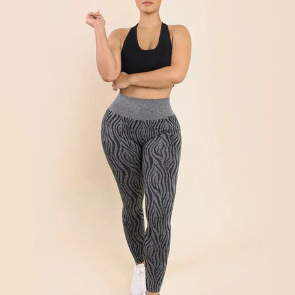 Fitness Yoga Leggings - Comfortable Everyday Wear for Women, 90% Nylon + 10% Elastane Material