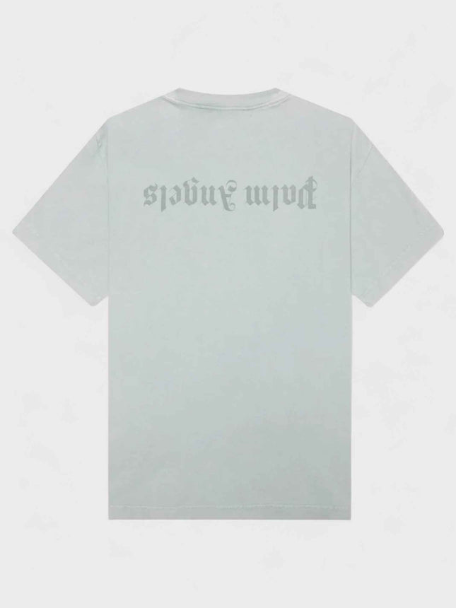 Reverse Logo T Shirt Light Grey