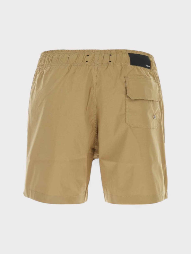Amiri Core Logo Swim Trunks Tan