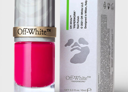 Off-White Nail Lacquer Dramatic High Shine Polish Pink 10ml