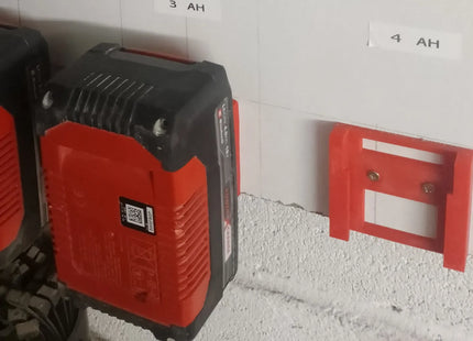 4pcs Battery Wall Mount for Einhell 18V Batteries (3D Printed PETG)