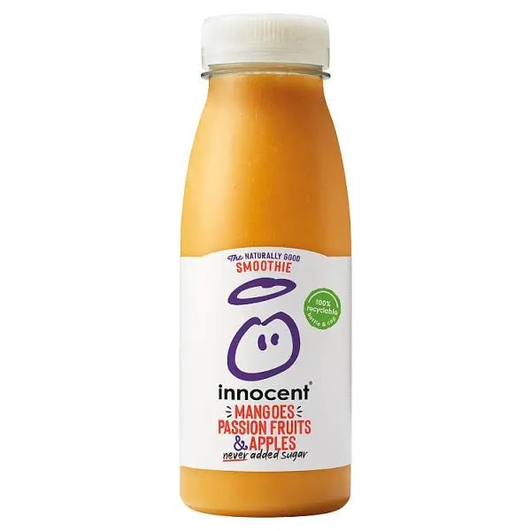 Innocent Smoothie Mangoes Passion Fruits & Apples 250ml (Case of 8)