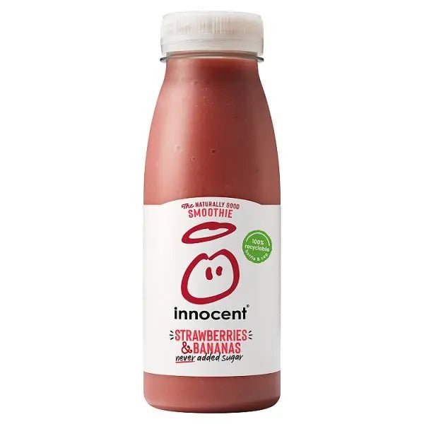 innocent Smoothie Strawberries & Bananas 250ml (Case of 8)