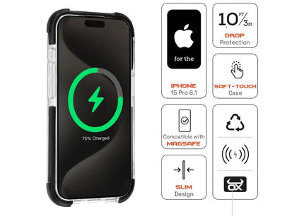 iPhone 15 Pro Ox Armour Case Eclipse Black