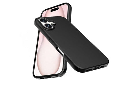 iPhone Black Silicone Gel Case