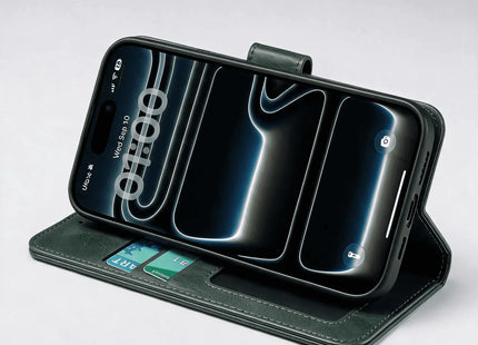 iPhone 18/17 Series Book Flip Case Leather Wallet