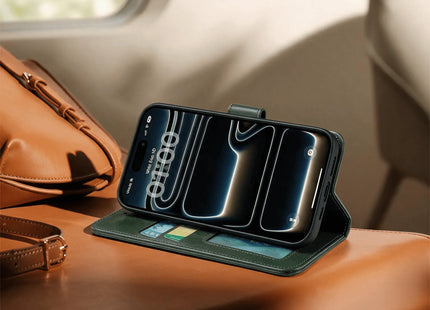 iPhone 18/17 Series Book Flip Case Leather Wallet