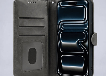 iPhone 18/17 Series Book Flip Case Leather Wallet