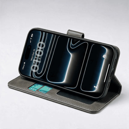 iPhone 18/17 Series Book Flip Case Leather Wallet