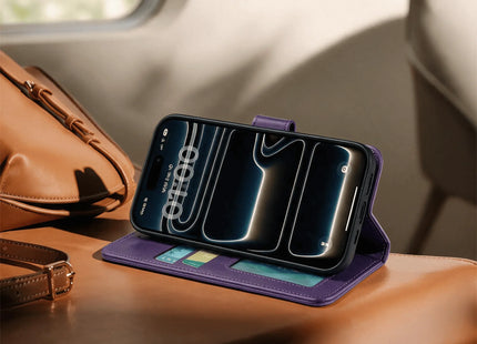 iPhone 18/17 Series Book Flip Case Leather Wallet