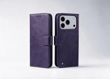 iPhone 18/17 Series Book Flip Case Leather Wallet