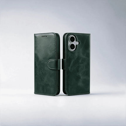 iPhone 18/17 Series Book Flip Case Leather Wallet