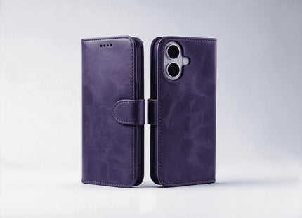 iPhone 18/17 Series Book Flip Case Leather Wallet