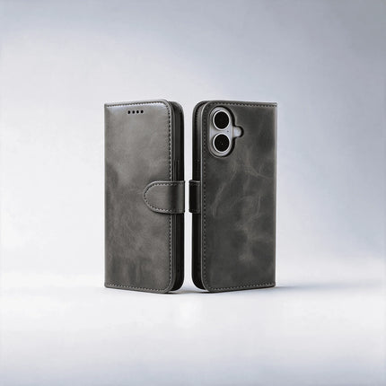 iPhone 18/17 Series Book Flip Case Leather Wallet