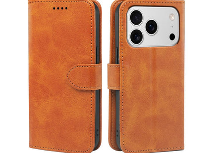 iPhone 18/17 Series Book Flip Case Leather Wallet