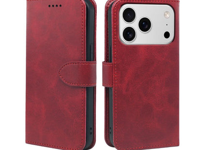 iPhone 18/17 Series Book Flip Case Leather Wallet