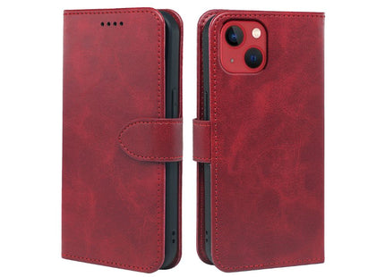 iPhone 14 Series Book Flip Case Leather Wallet