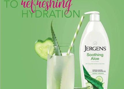 JERGENS Soothing Aloe Refreshing Moisturizer 21oz