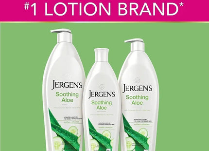 JERGENS Soothing Aloe Refreshing Moisturizer 21oz