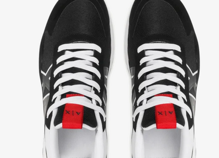 UK 12 Armani Exchange XUX114 XV514 Men’s Black Sneakers – EU 45