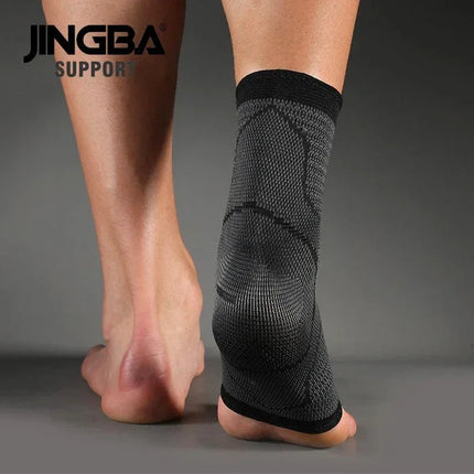 Compression Ankle Brace UK – Adjustable Knitted Support Sleeve for Sports Injury